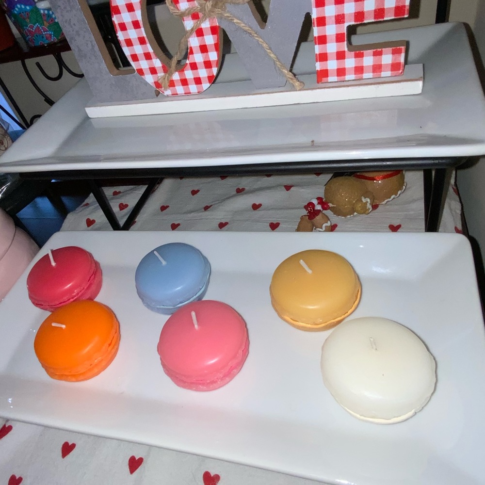 Martha Stewart Set of 6 Macaron Candles - Picture 12 of 13